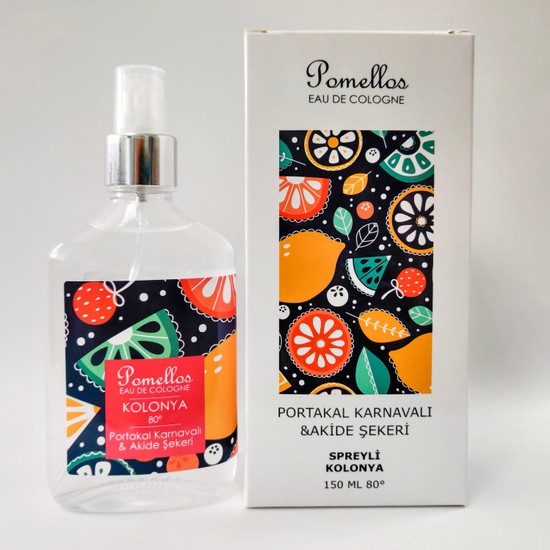 Pomellos Kolonya Portakal Karnavalı & Akide ŞEKERİ(150 Ml, Fiyatı