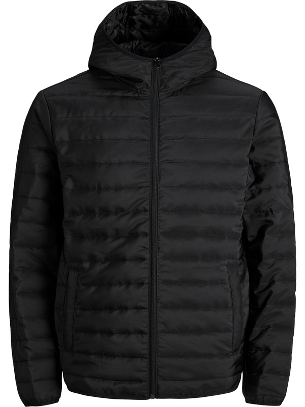 jack jones black puffer jacket