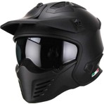 Sway 726 x Tokyo Mat Black Moduler Motosiklet Kaskı