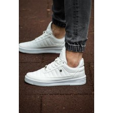 L.A Polo 07 Beyaz Beyaz Unisex Erkek Spor Ayakkabı