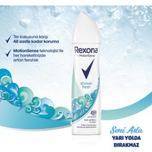 Rexona Antiperspirant Sprey Deodorant Kadın Shower Fresh 150 ML 1 Adet