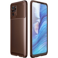 Good Case Xiaomi Redmi Note 10S Kılıf Negro Silikon Kahverengi