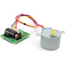 Cnl 28 Byj-48 Redüktörlü Step Motor ve ULN2003A Step Motor Sürücü