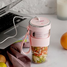 Cookplus Pink Taşınabilir Şarjlı Smoothie Blender