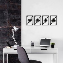 WiseDec As Iskambil Kağıtları Metal Tablo