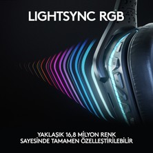 Logitech G G635 LIGHTSPEED 7.1 Surround Ses Oyuncu Kulaklığı - Siyah