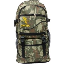 Morinx Siyah Dağcı  Kampçı ve Avcı Körüklü Sırt Çantası