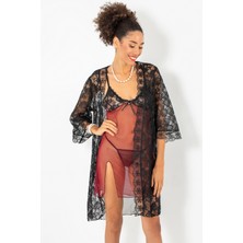 Phevos 3'lü Gecelik ve Sabahlık Takımı