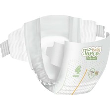 Baby Turco Doğadan Fırsat Paketi Bebek Bezi 4 Numara Maxi 90 Adet + Günlük Ped Normal 40 Adet