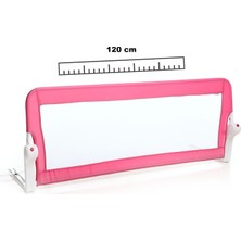 Baby Plus Yatak Bariyeri 120 cm - Pembe