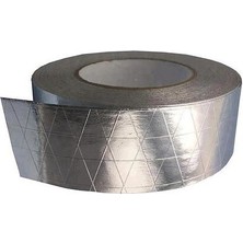 Bond Tape Takviyeli Alüminyum Folyo Bant Sızdırmazlık 10 cm x 25 Metre Buhar Kesici Özellik Klima Tesisat Neme Dayanıklı Izolasyon Agmair Agm Havalandırma