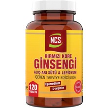 Ncs Korean Red Ginseng 120 Tablet & Nevfix Vitamin D 120 Tabet