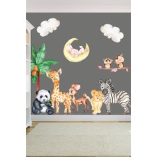 Duende Sticker Bambi ve Arkadaşları Duvar Stickerı