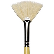 Winsor & Newton Artists' Sert Kıl Uzun Sap Yelpaze Fırça N:6