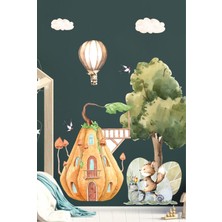 Duende Sticker Balkabağı Evi Duvar Stickerı