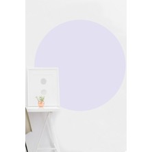Duende Sticker Bohem Yuvarlak Duvar Stickerı Lila