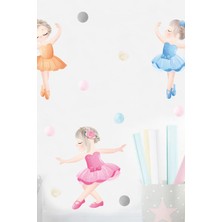 Duende Sticker Küçük Balerinler Duvar Stickerı