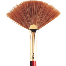 Winsor & Newton : Sceptre Gold Iı : 808 Seri : Kısa Sap Yelpaze Fırça : No : 6