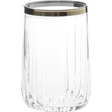 Paşabahçe West Glass Nova 6'lı Gold Kaplama Meşrubat Bardağı