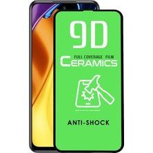 Kzy Xiaomi Poco M3 Pro Tam Kaplayan Seramik Nano Esnek Ekran Koruyucu Cam