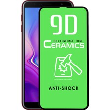 Kzy Samsung Galaxy J6 Plus Tam Kaplayan Seramik Nano Esnek Ekran Koruyucu Cam