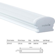 Inoled 40W LED Etanj Armatür 6500K