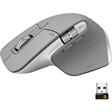 Logitech MX Master 3 Gelişmiş Profesyonel Kablosuz Mouse - Açık Gri
