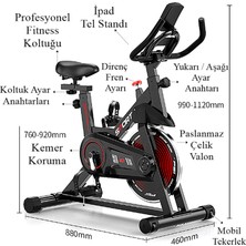 Reidan Spin Bike Dikey Kondisyon Bisikleti