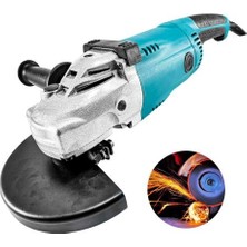 Stilmax Alman Style JL9030 4500 W Bakır Motor Tam Professıonel Büyük Taşlama Makinası 230 mm