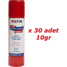 Fatih Yapıştırıcı  Glue Stick 10 gr  30'lu