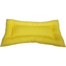 Mazi Home Yer Minderi 100 cm x 60 cm - Sarı Minder