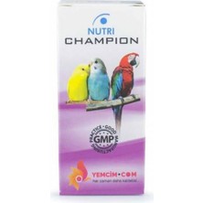 Nutri Champion Muhabbet Kuşları, Sultan Papağanları ve Tüm Kafes Kuşları Için Stres Önleyici 50 ml