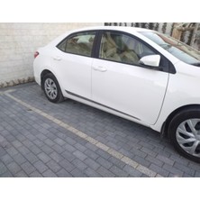 Blueoto Toyota Corolla 2014-2018 Yan Kapı Çıtası Krom Paslanmaz Çelik 4 Adet