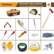 Hesaplı Hırdavat 212 Parça Ekonomik Takım Çantası Set