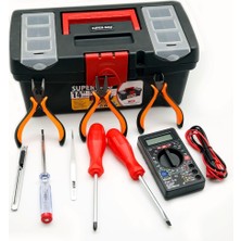 Super-Bag Meslek Lisesi Elektrik Elektronik 10 Parça Alet Çantası Seti