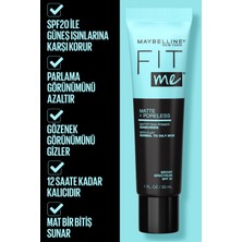 Maybelline New York Fit Me Matte & Poreless Matlaştırcı Makyaj Bazı