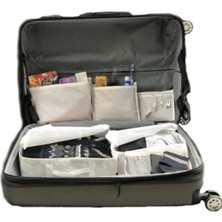 Go Ithalat Bavul Içi Düzenleyici Valiz Organizer 6'lı Set - Çizgili