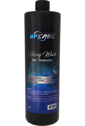 Upcare Glossy Wash Car Shampoo - Ekstra Parlak Araç Şampuanı 1 lt