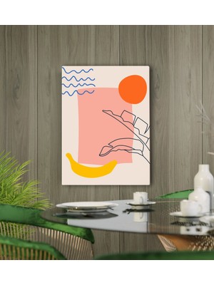 Bk Gift Cafe & Bar & Restaurant Konseptli Kanvas Tablo 50X70CM-56