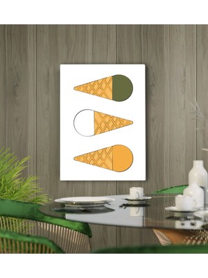 Bk Gift Cafe & Bar & Restaurant Konseptli Kanvas Tablo 50X70CM-58