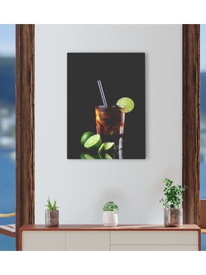 Bk Gift Cafe & Bar & Restaurant Konseptli Kanvas Tablo 30X50CM-46