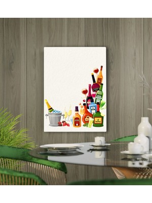 Bk Gift Cafe & Bar & Restaurant Konseptli Kanvas Tablo 50X70CM-37