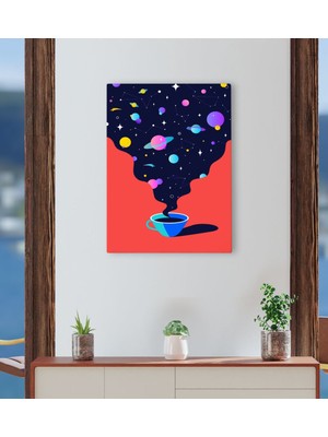 Bk Gift Cafe & Bar & Restaurant Konseptli Kanvas Tablo 30X50CM-21