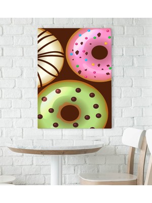 Bk Gift Cafe & Bar & Restaurant Konseptli Kanvas Tablo 70X100CM-25