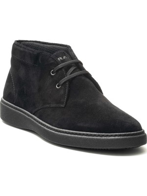 Frau Siyah Erkek Bot 19A5  Frau Waxy Desert Boot Suede Black