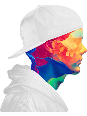 Art Pap Rengarenk Avicii Silüet Sticker - Avicii Hatıra Sticker Serisi