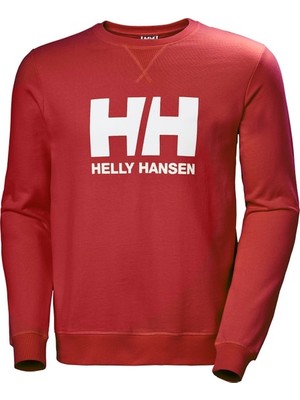 Helly Hansen Hh Hh Logo Crew Sweat Kırmızı Erkek Sweatshirt 34000-163