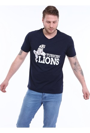 Lion Luxery Store Siyah Bisiklet Yaka Kadın T-Shirt ve Modelleri