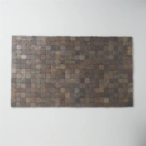 Costa Ahşap Paspas Siyah 60x100 cm
