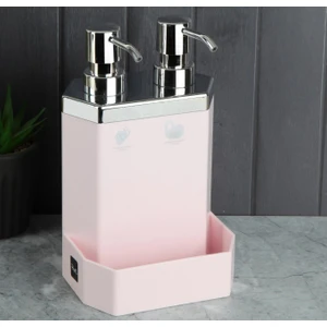 Akrilik Lecce Sıvı Sabunluk 2 Başlıklı 13124